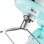 Επαγγελματικό πλανητικό ηλεκτρικό επιτραπέζιο μίξερ 7 λίτρων παστέλ μπλέ 42,5χ24χ42,5 εκ MAX-09300152